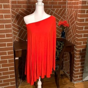 Asymmetric Shouldered Dress